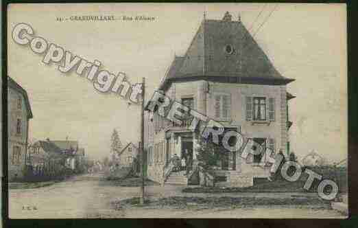 Ville de GRANDVILLARS Carte postale ancienne